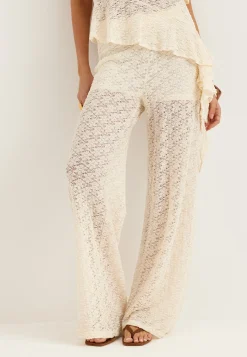Wide Lace Trousers