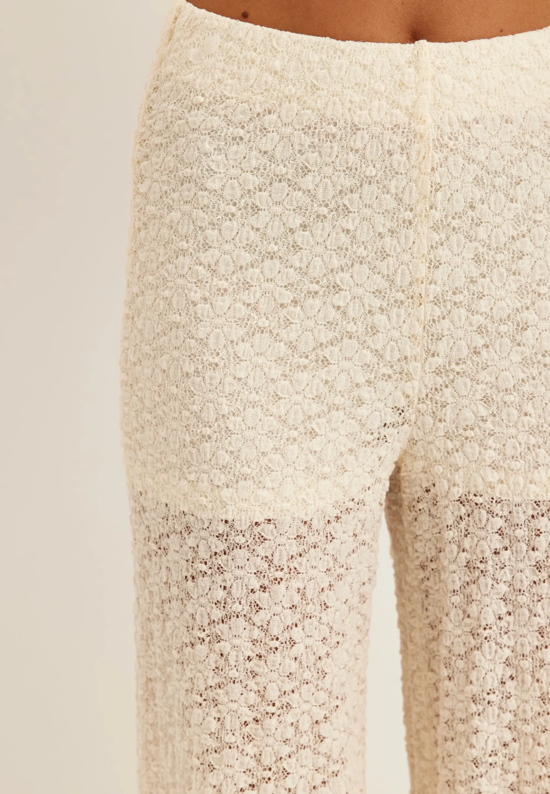 Wide Lace Trousers