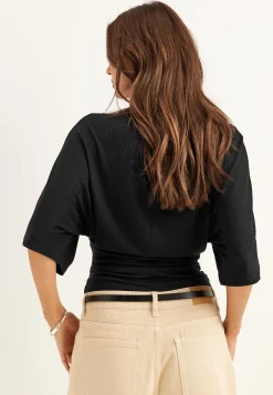 Wide Sleeve Fitted Tee