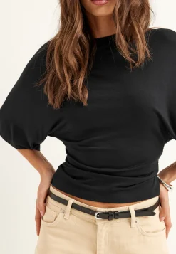 Wide Sleeve Fitted Tee