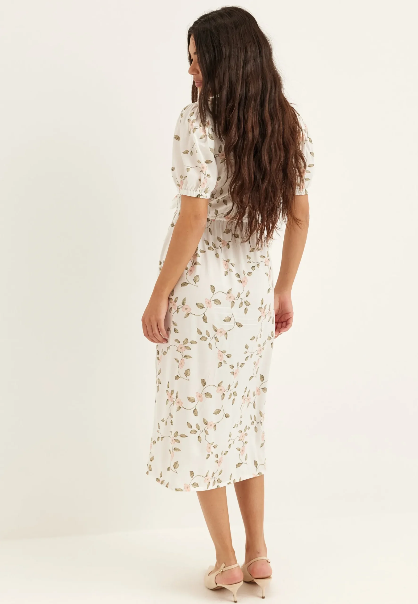 Wrap Frill Dress