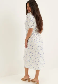 Wrap Frill Dress