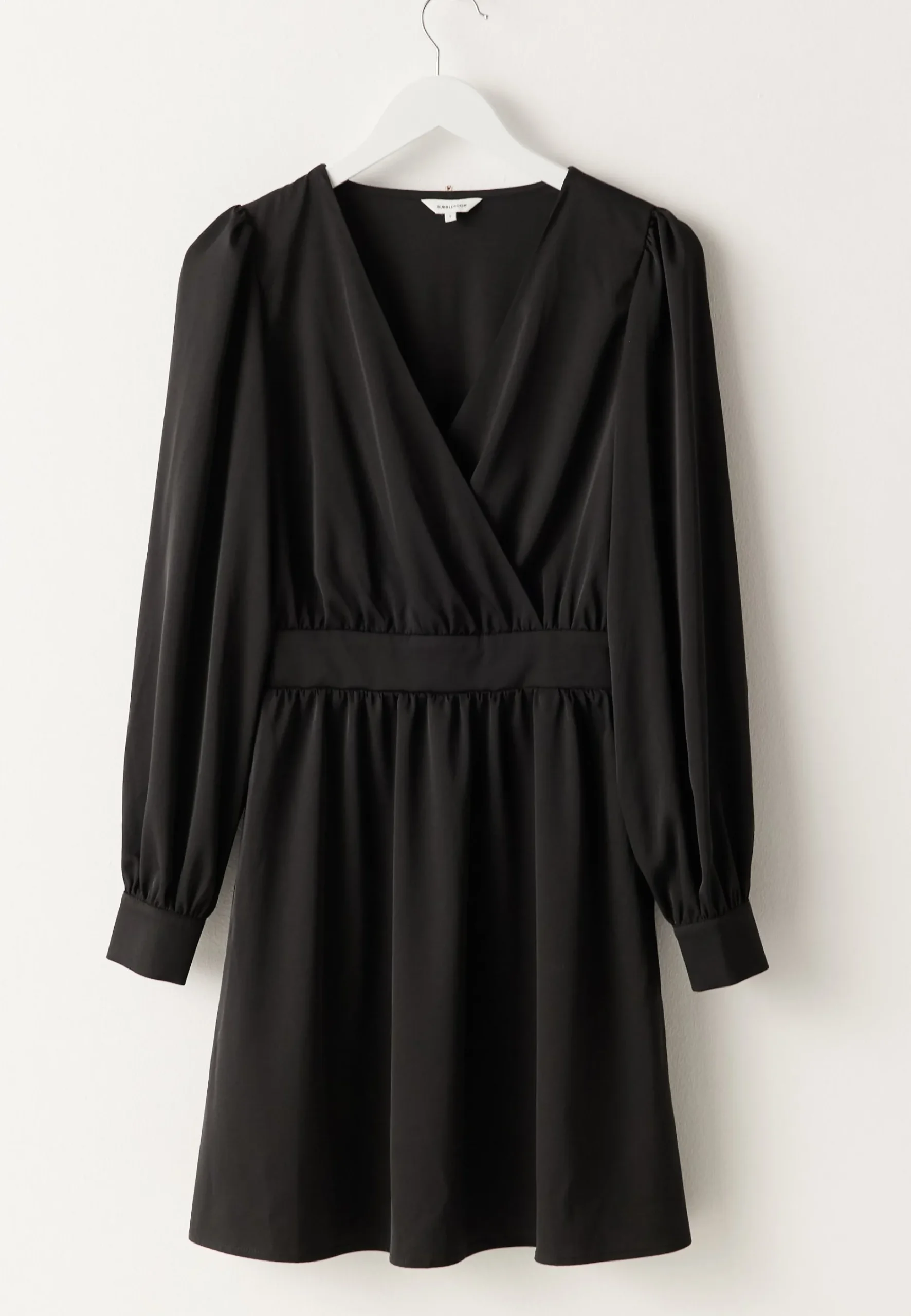 Wrap Satin Dress
