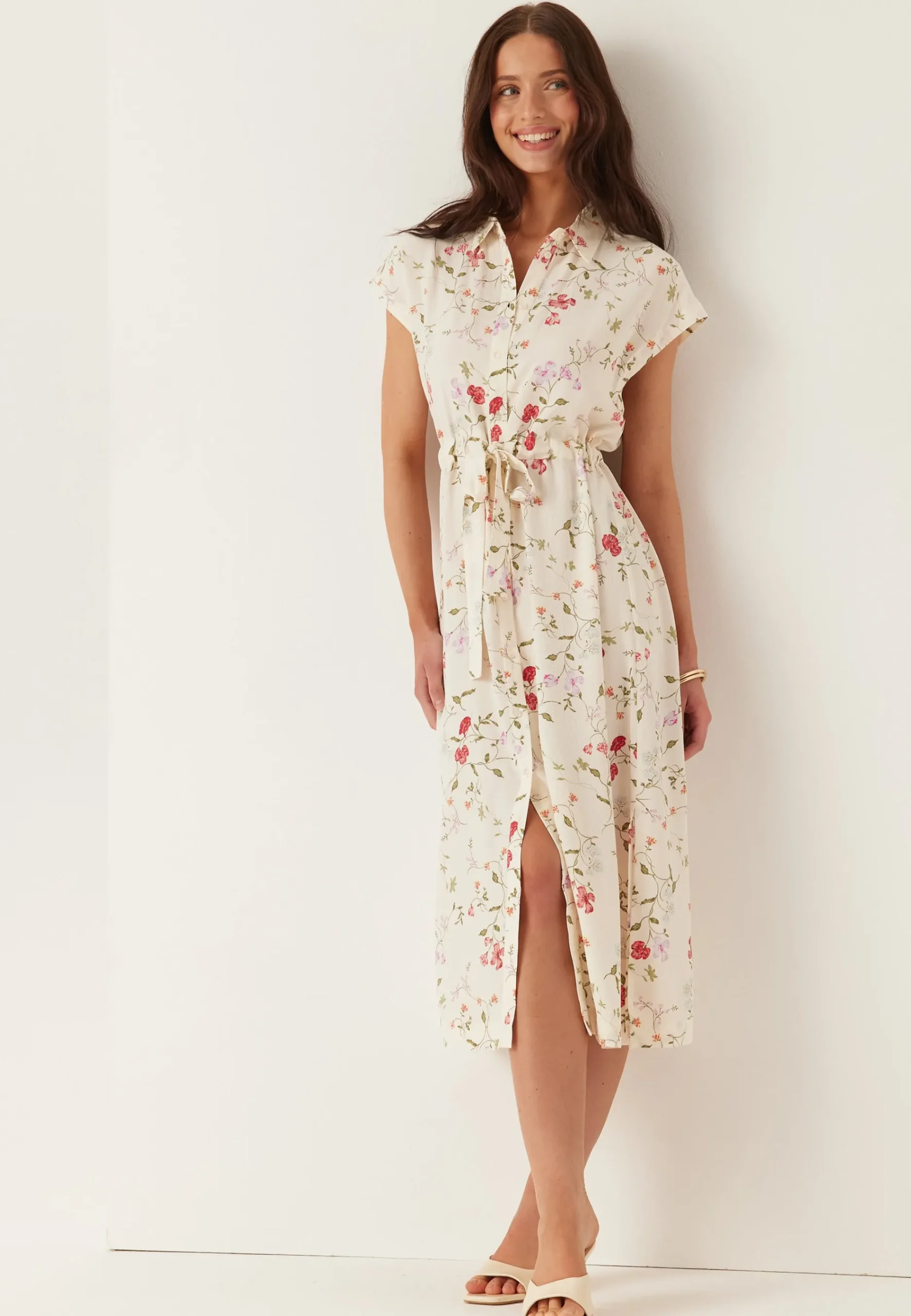 Yasasina Cs Midi Belt Dress