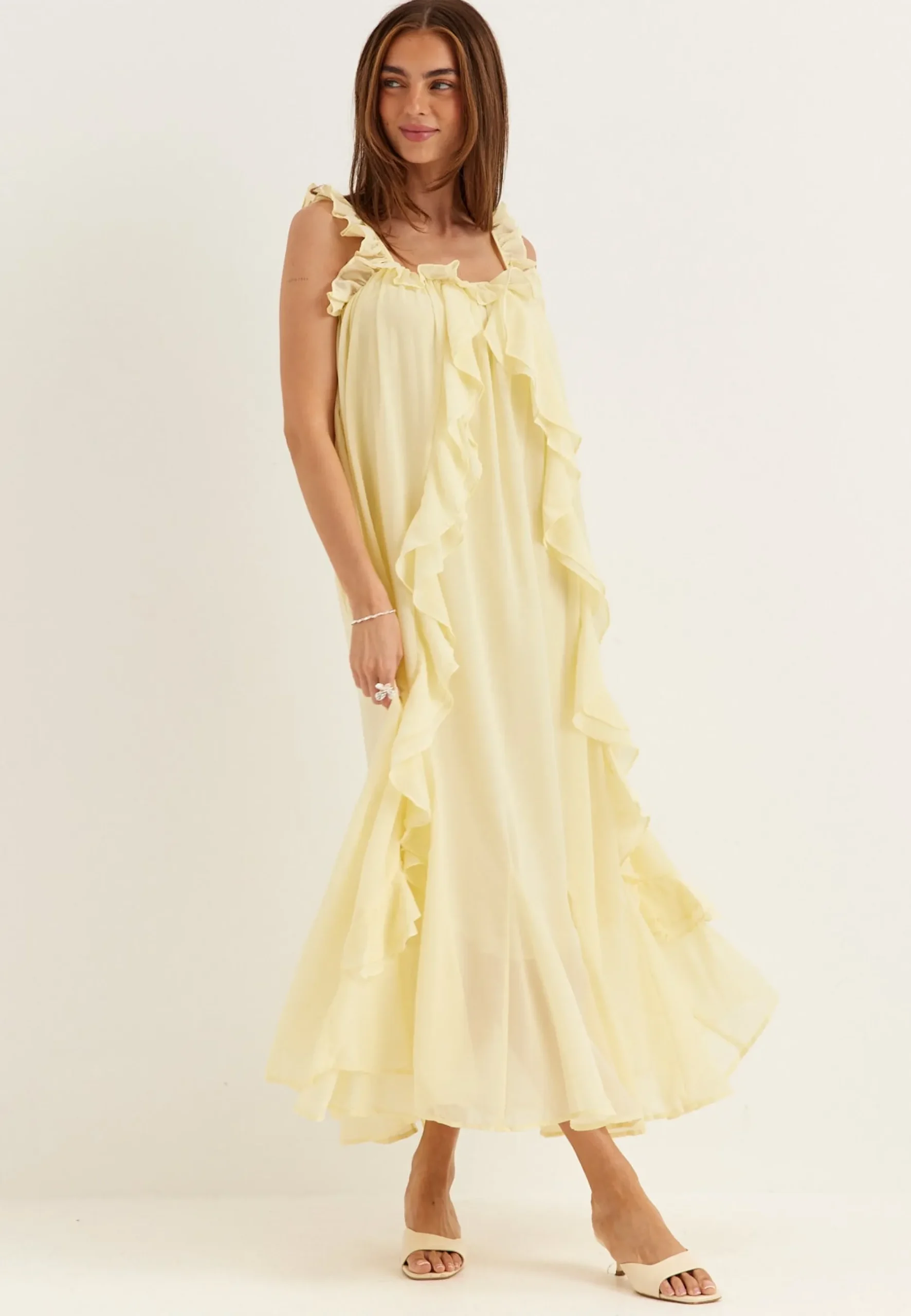 Yaschiffa Strap Ankle Dress