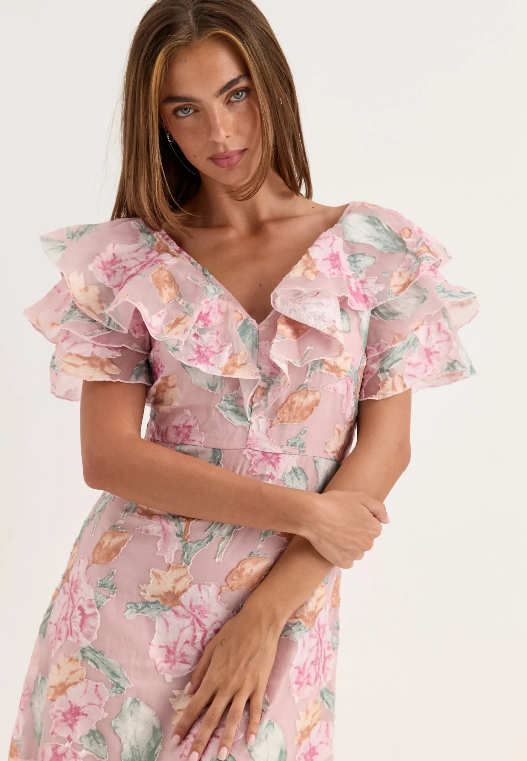 Yasflorina Ss Ankle Dress