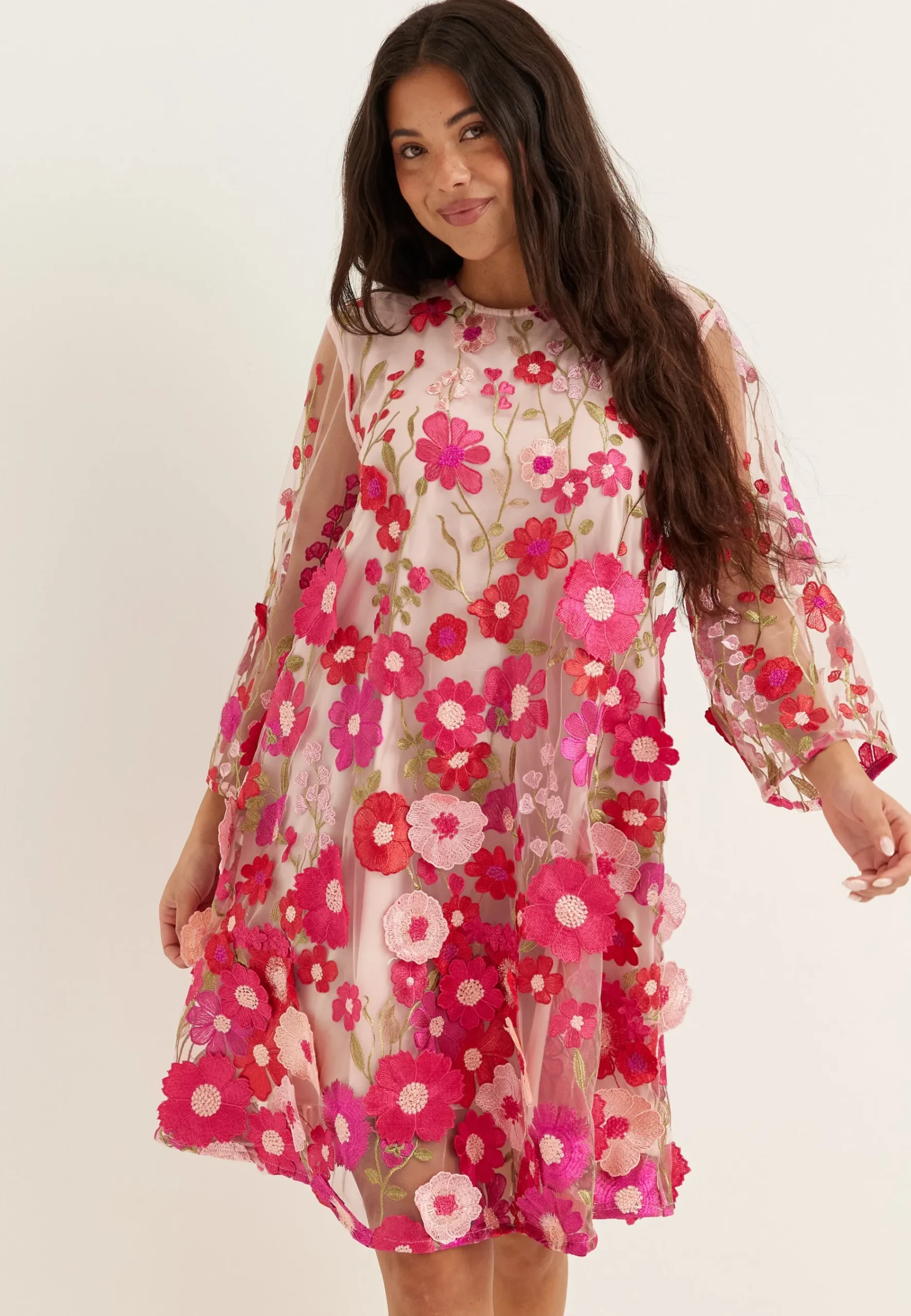 Yasflowering 3/4 DRESS